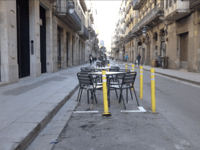 Queja permiso terraza&nbsp;bar