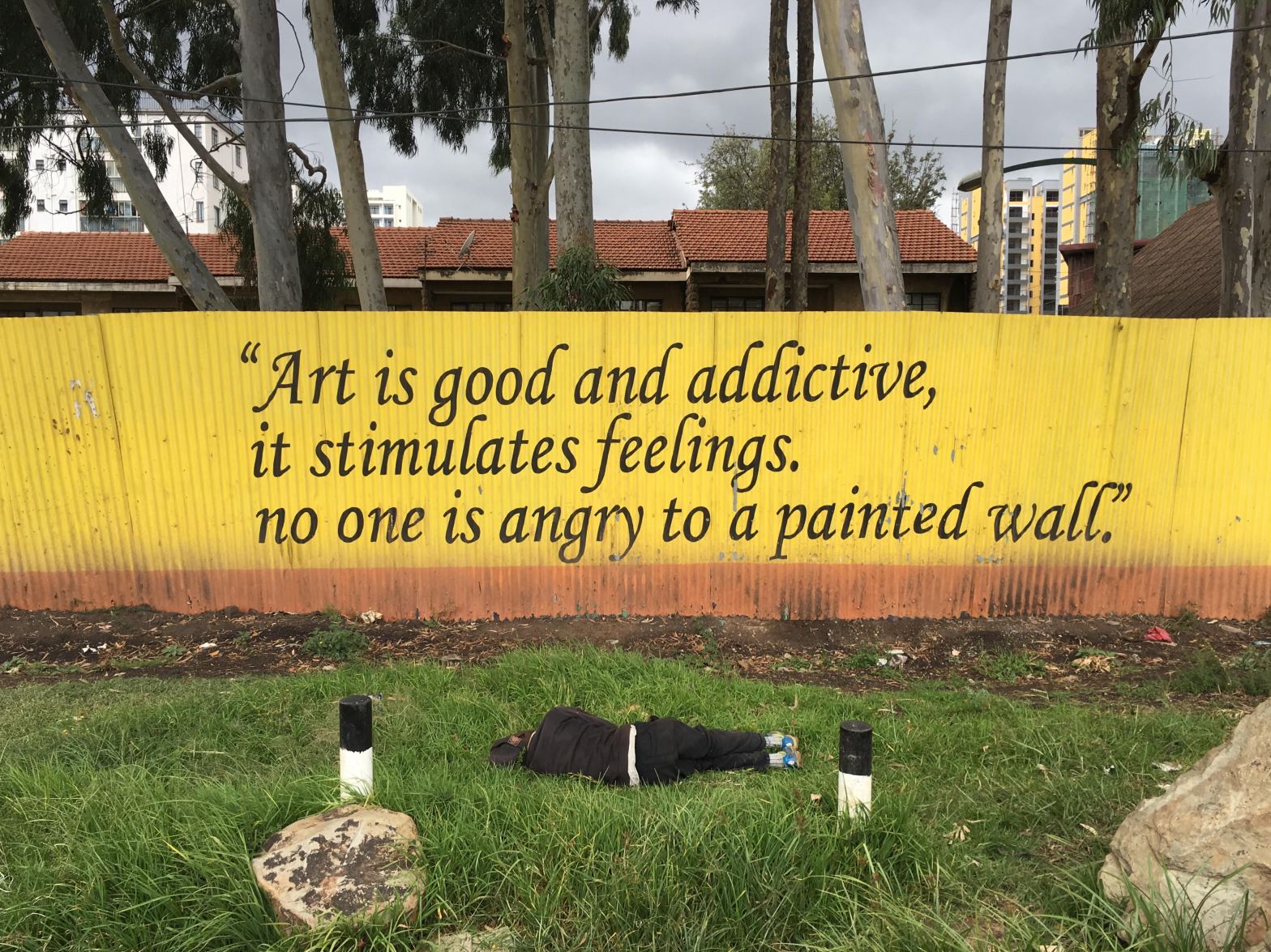 el arte es bueno y no hace daño a nadie