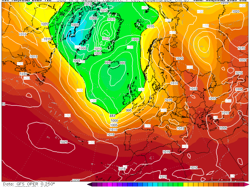 La previsión miércoles 3 de septiembre de&nbsp;2025.
