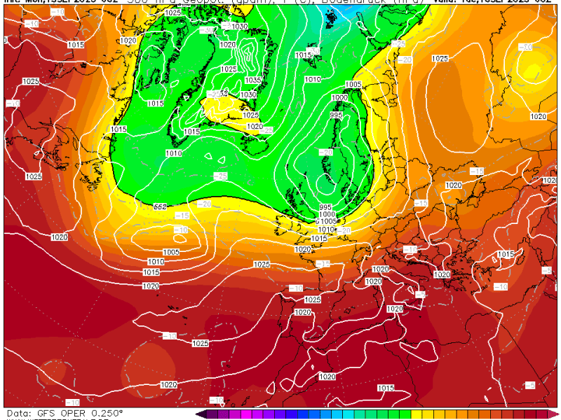 La previsión martes 16 de septiembre de&nbsp;2025.