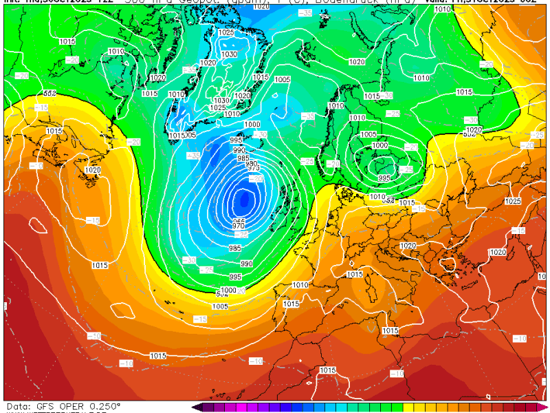 La previsión viernes 31 de octubre de&nbsp;2025.