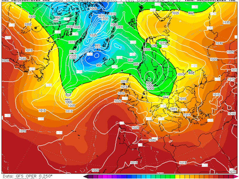 La previsión lunes 6 de octubre de&nbsp;2025.