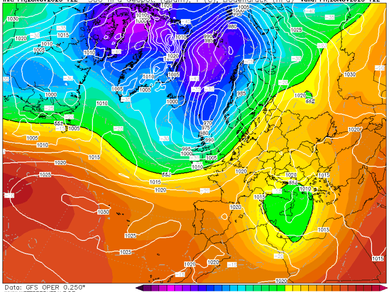 La previsión finde 29 de Noviembre de&nbsp;2025.
