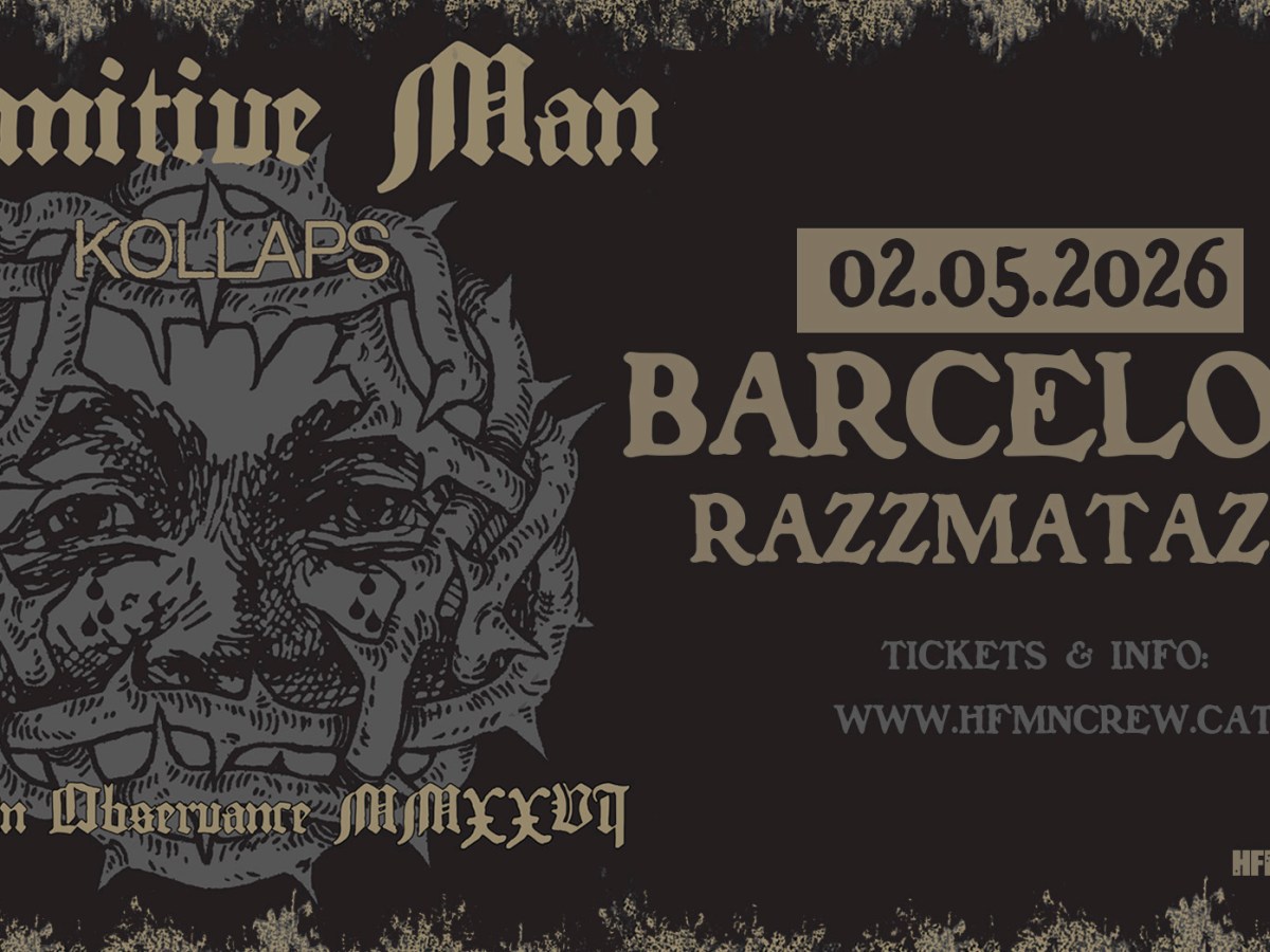 PRIMITIVE MAN en&nbsp;Razzmatazz.