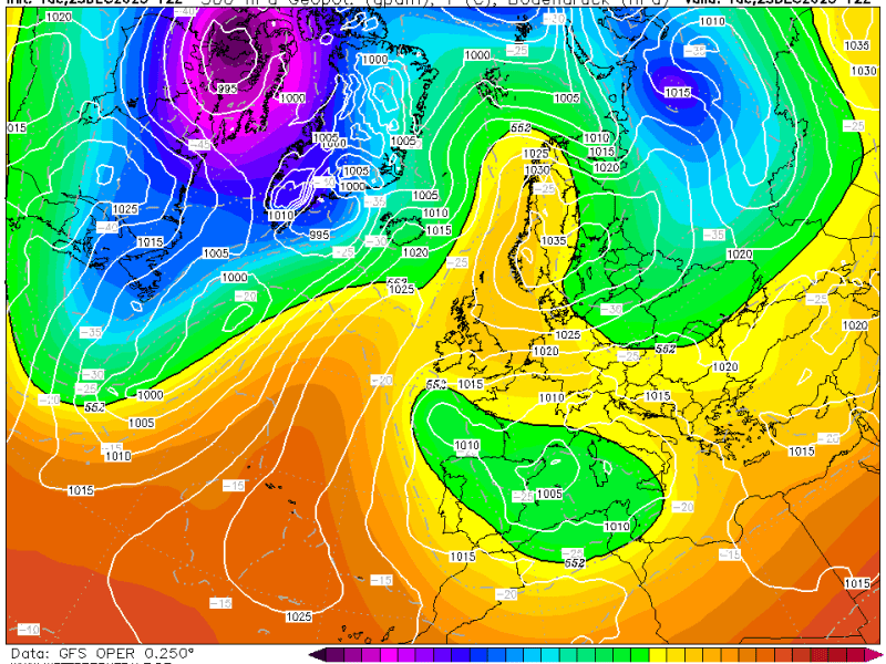 La previsión fiestas navidad de Diciembre de&nbsp;2025.