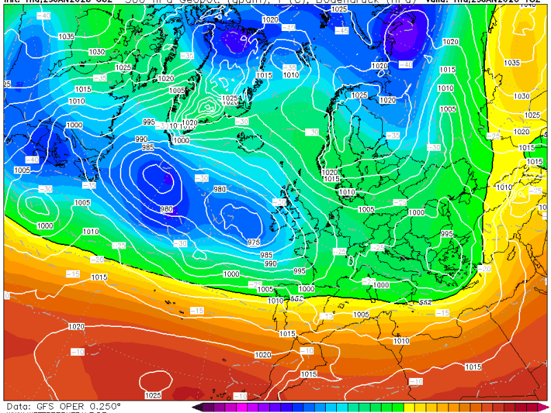 La previsión viernes 30 de Enero de&nbsp;2026.