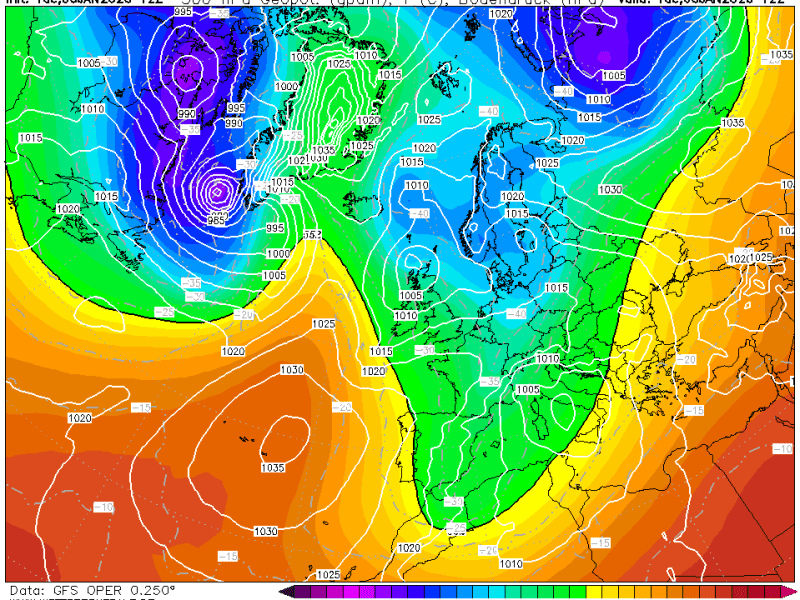 La previsión miércoles 7 de Enero de&nbsp;2026.