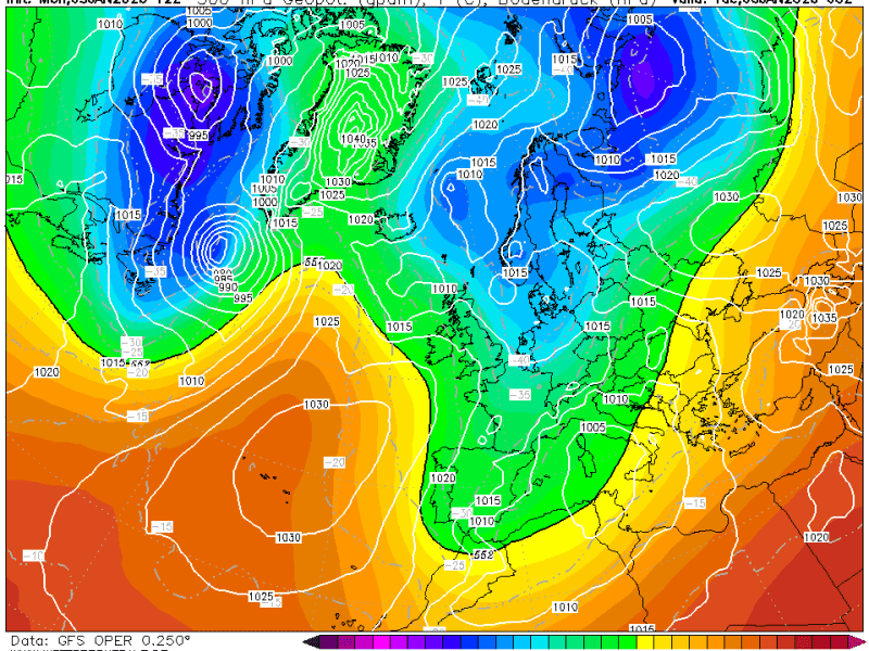 La previsión martes 6 de Enero de&nbsp;2026.