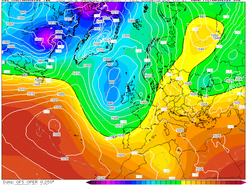 La previsión viernes 16 de Enero de&nbsp;2026.