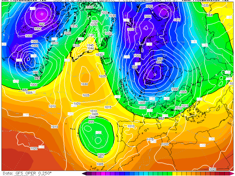 La previsión finde 3 de Enero de&nbsp;2026.