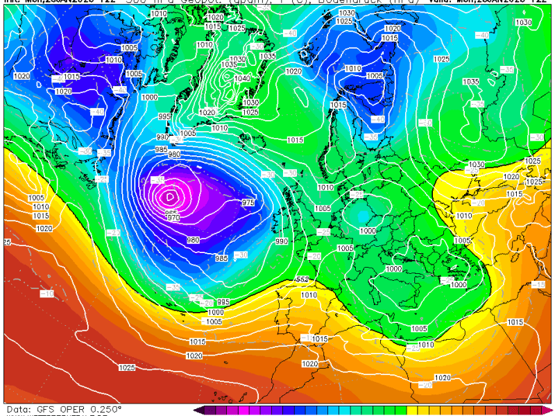 La previsión martes 27 de Enero de&nbsp;2026.