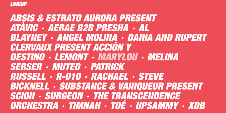 line up festival mostra 2026