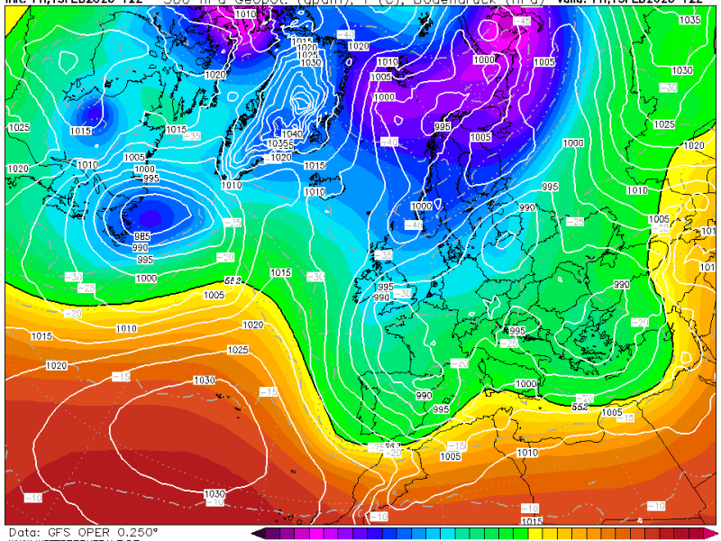 La previsión finde 14 de febrero de&nbsp;2026.