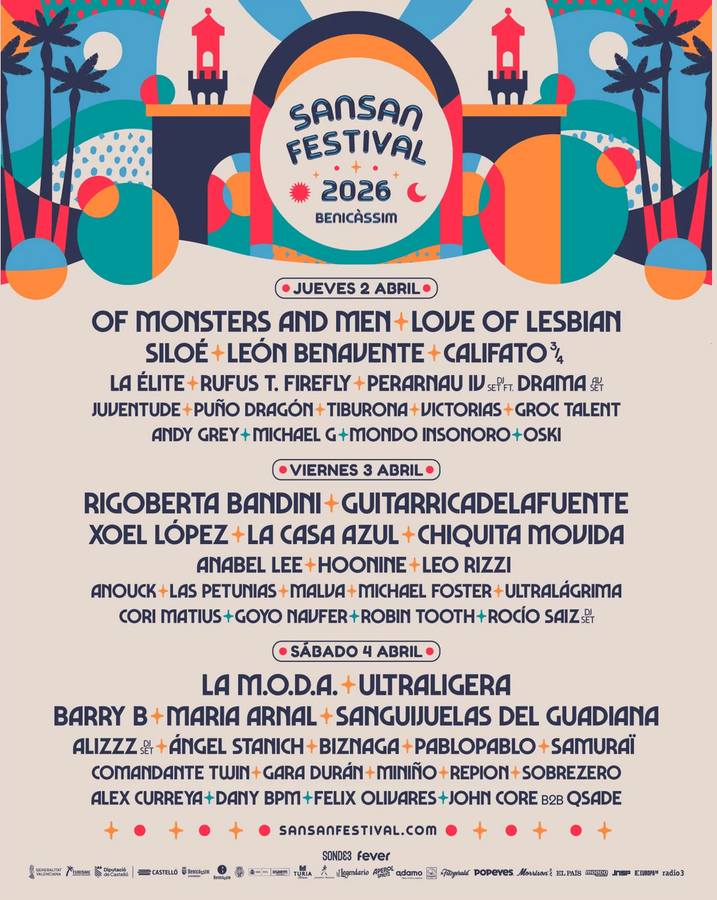 cartel-sansanfestival-benicassim-2026-barcelona-noticias