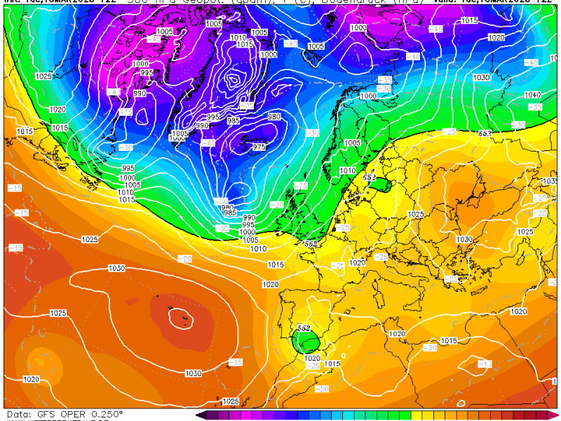 La previsión miércoles 11 de marzo de&nbsp;2026.