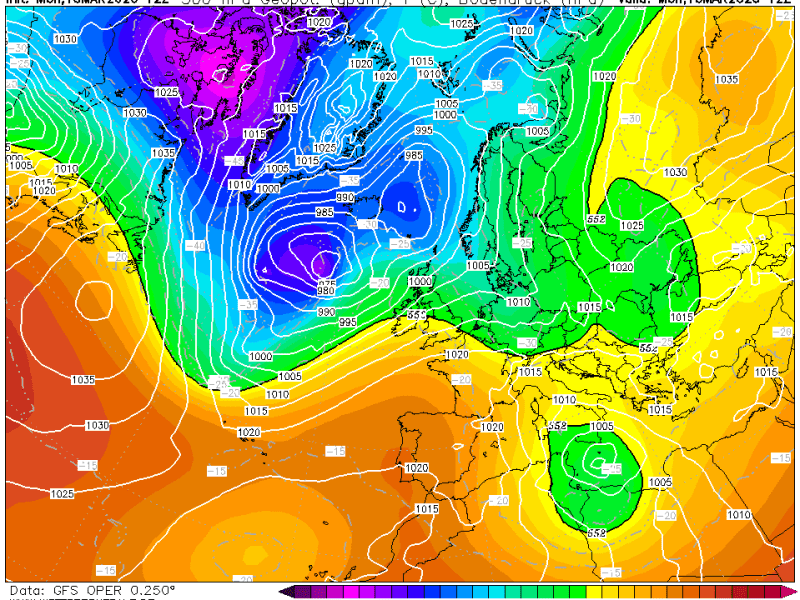 La previsión martes 17 de marzo de&nbsp;2026.
