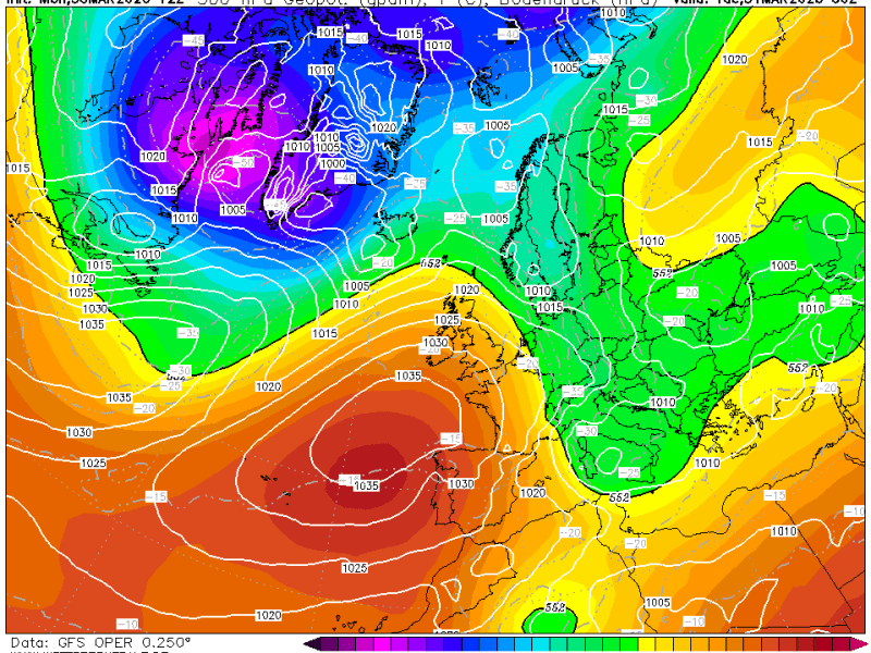 La previsión martes 31 de marzo de&nbsp;2026.