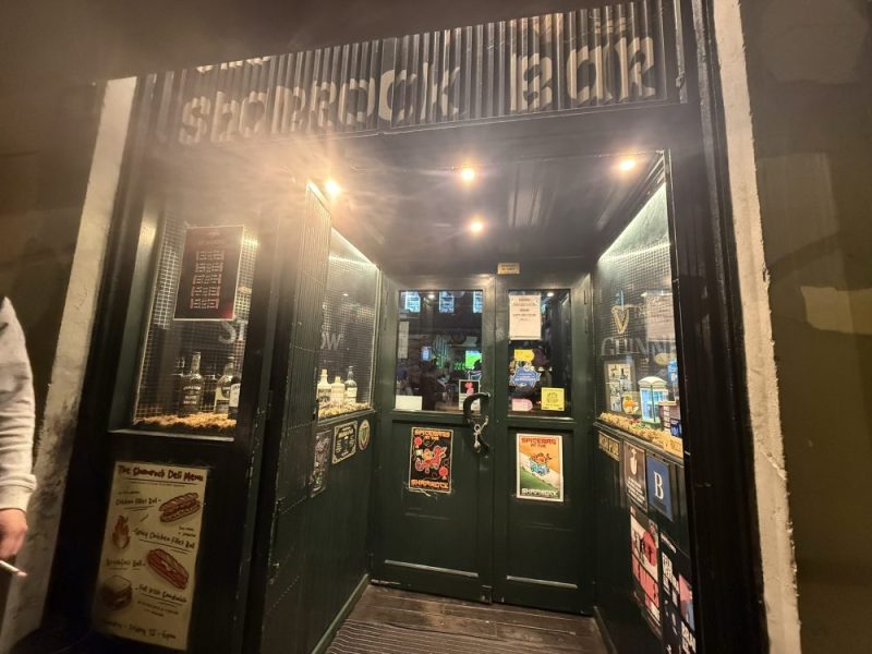 The Shamrock bar